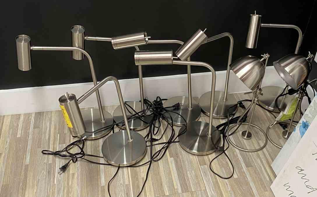 Asstd. SS Desk Lamps                                                 R1