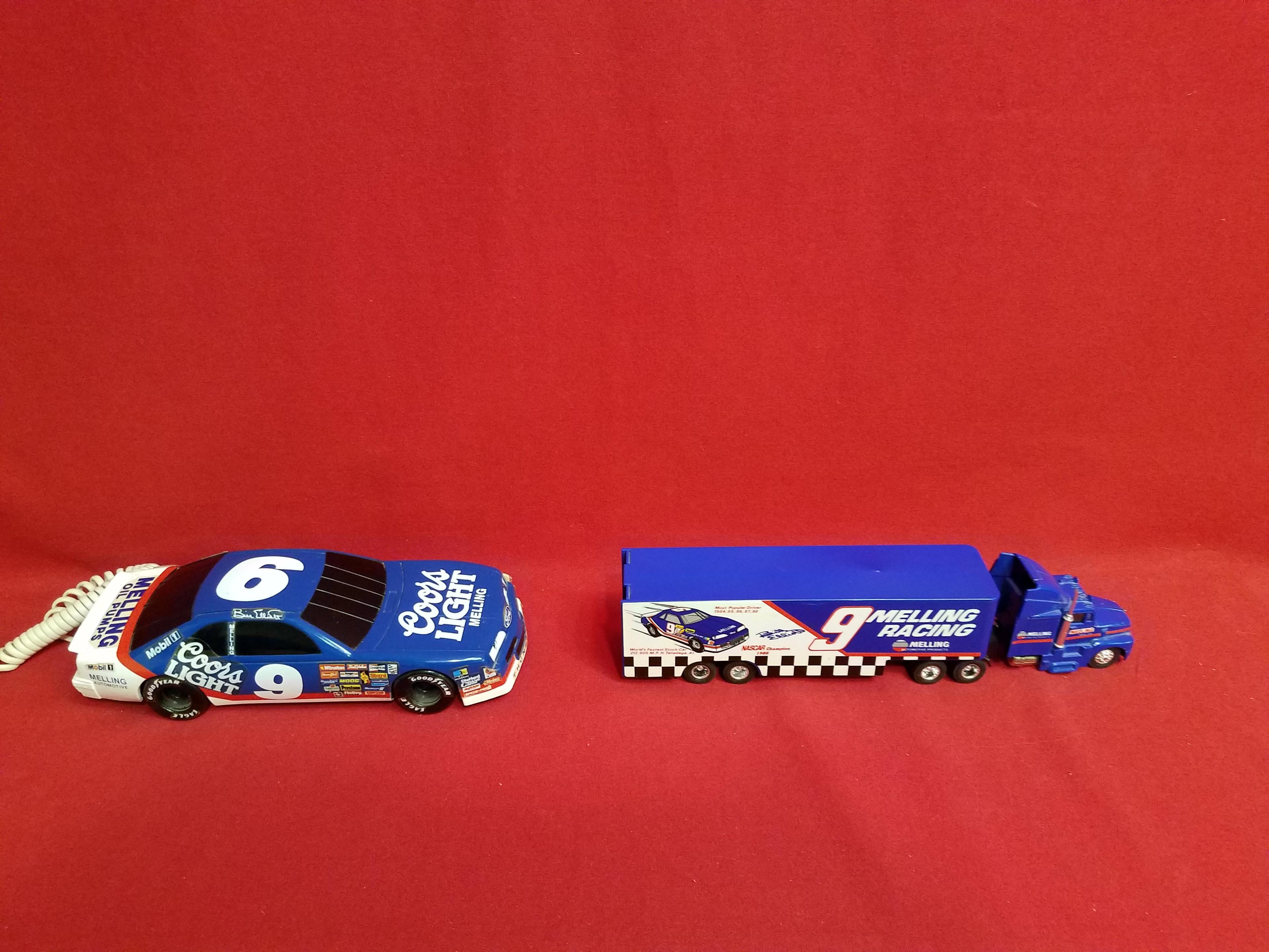 Bill Elliott Lot: 1991 Racing Hauler & Car Phone