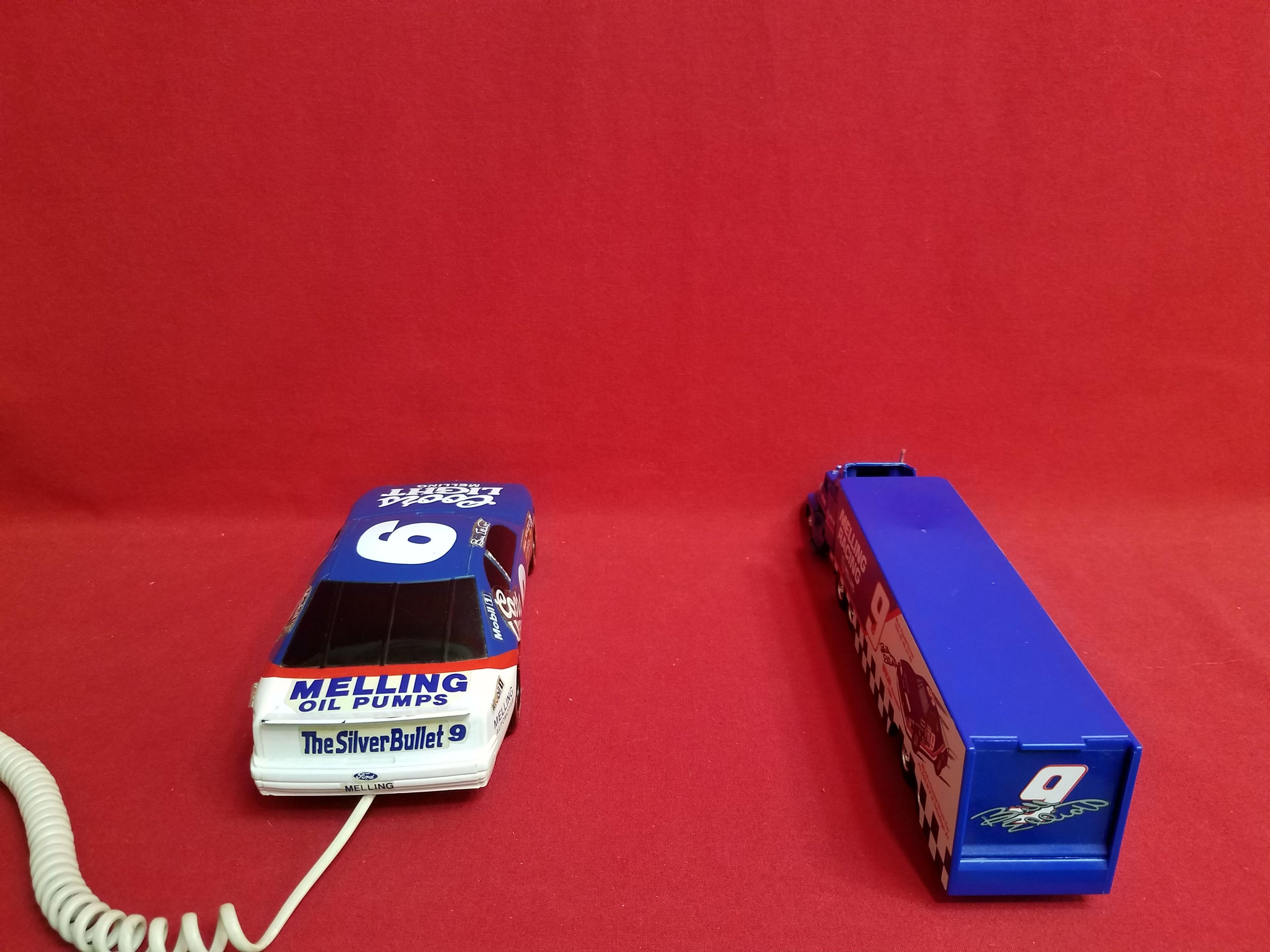 Bill Elliott Lot: 1991 Racing Hauler & Car Phone