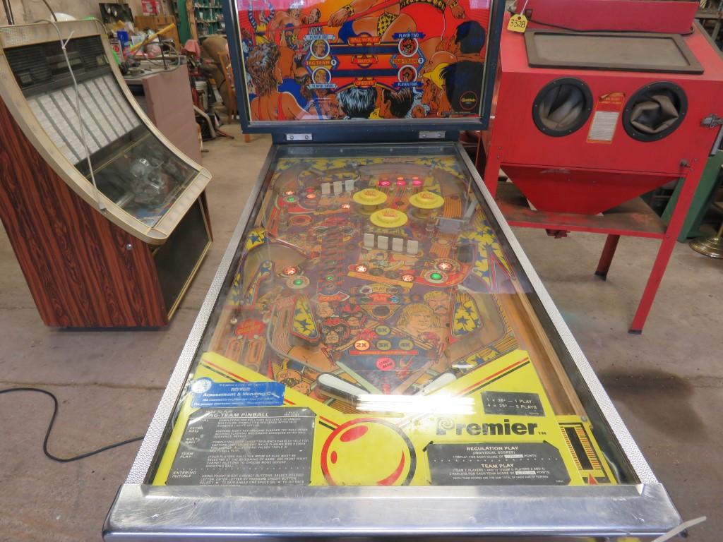 Premier Tag Team Pinball Machine