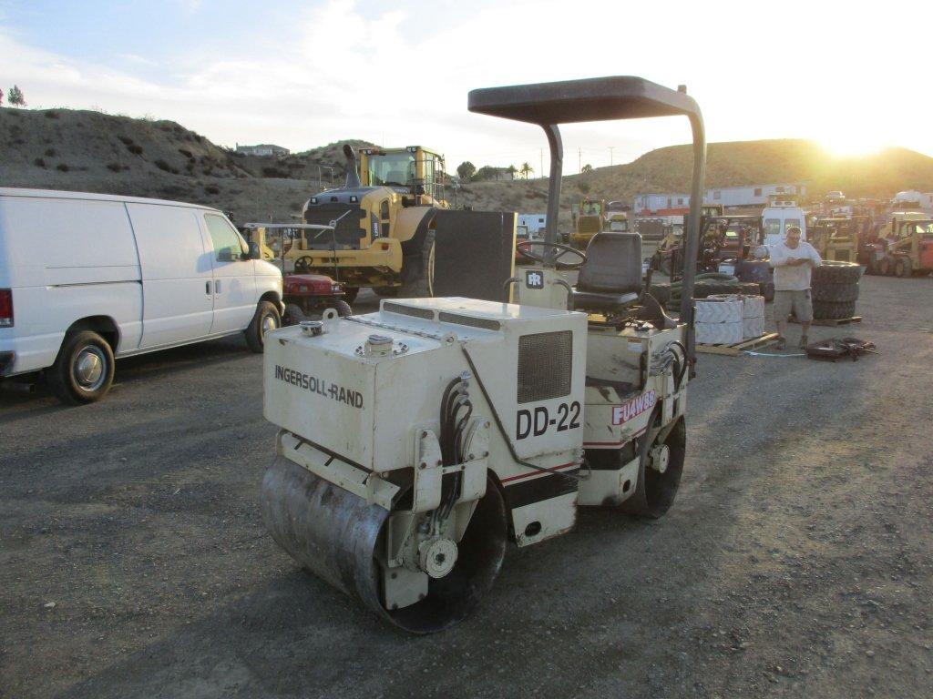 Ingersoll Rand DD22 Vibratory Tandem Roller,