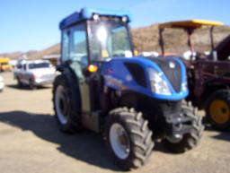 2017 New Holland T4.100V Agricultural Tractor,