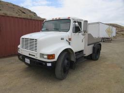 International 4700 Flatbed Truck,