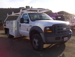 2007 Ford F450XL Flatbed Truck,