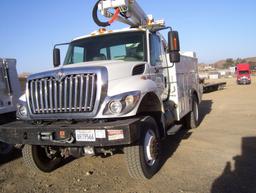 2008 International Work Star Bucket Truck,