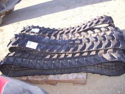 Set of Unused Rubber Tracks.