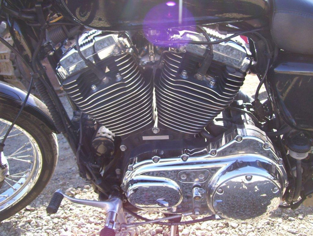 2007 Harley Davidson Sportster Custom Motorcycle.