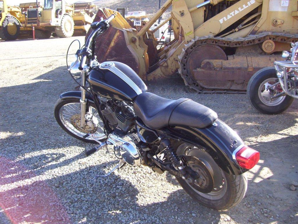 2007 Harley Davidson Sportster Custom Motorcycle.