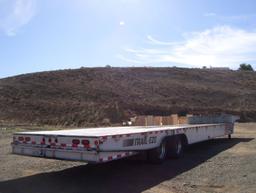 2007 Trail-Eze TE80XT48 Step Deck Trailer,