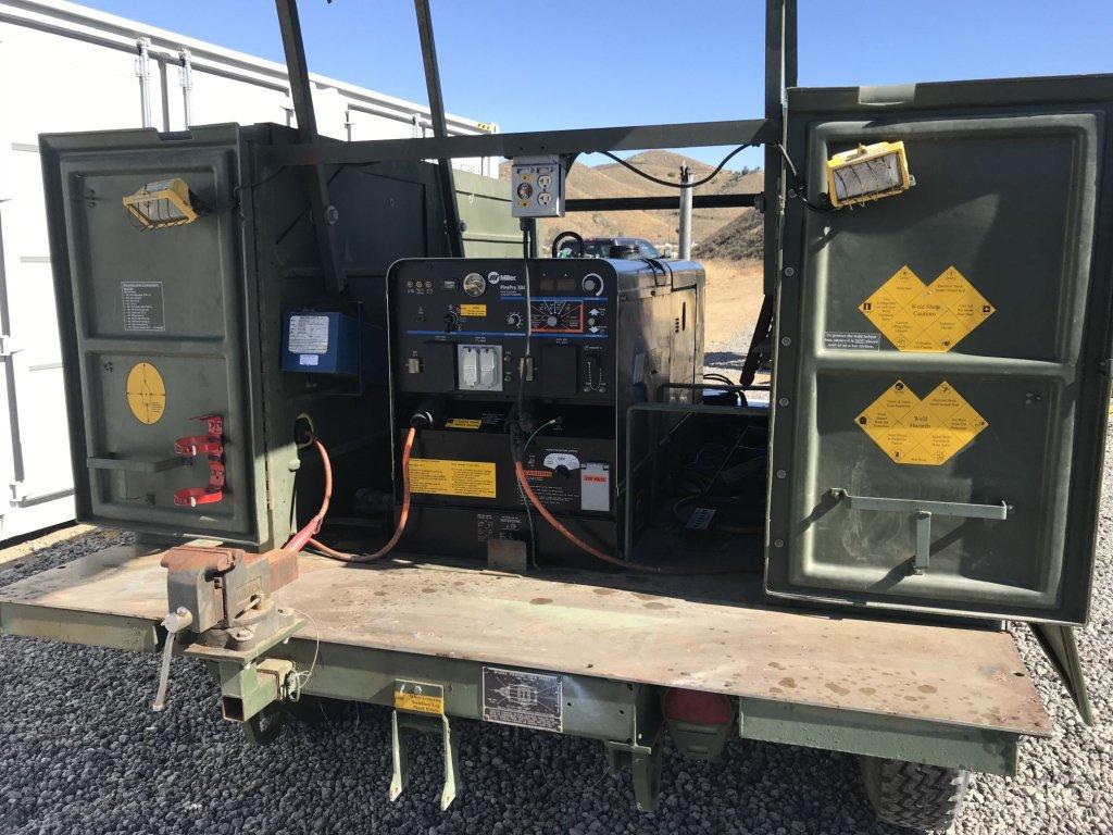 Power Mfging Military Welding/Fabrication Trailer,