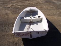 8' Fiberglass Sail Boat.