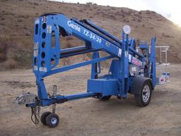 2008 Genie TZ-34/20 Towable Boom Lift,