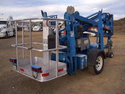 2008 Genie TZ-34/20 Towable Boom Lift,