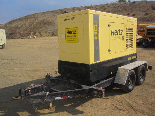 2012 HiPower HRJW75 74 KVA Generator,