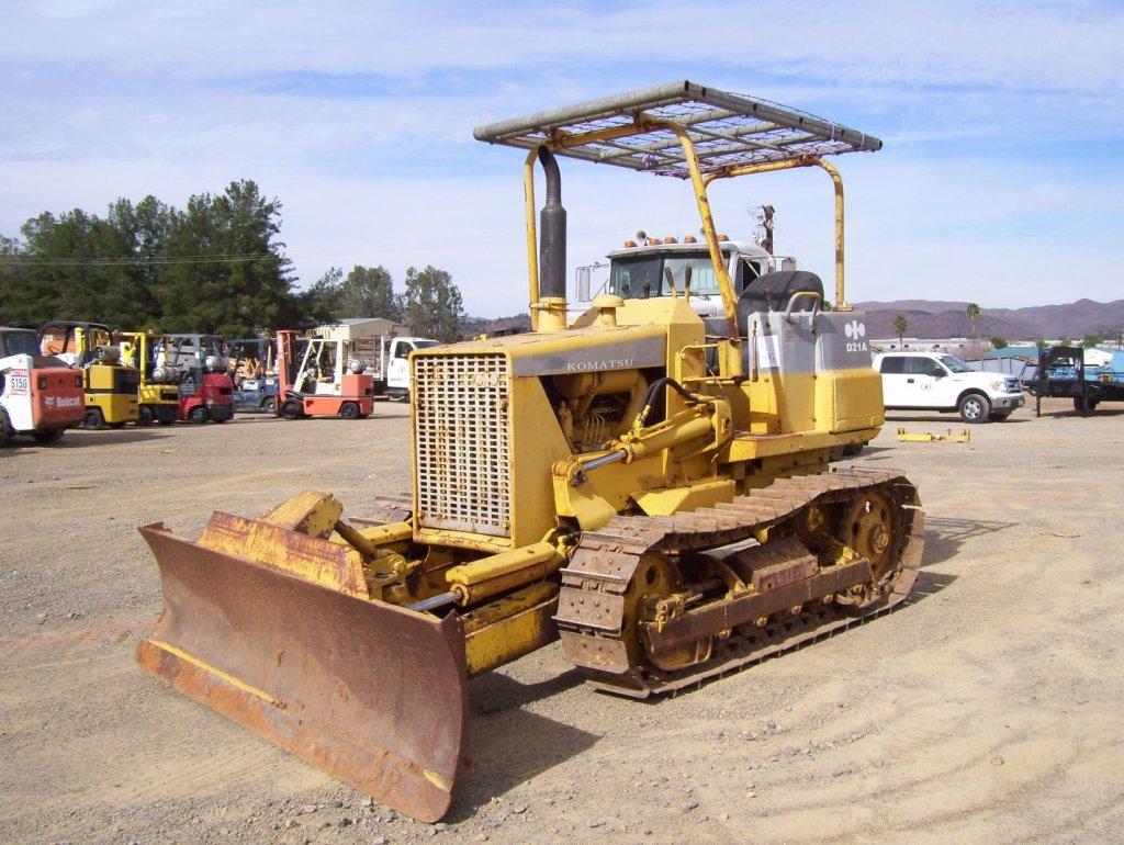 Komatsu D21A-5 Crawler Tractor,