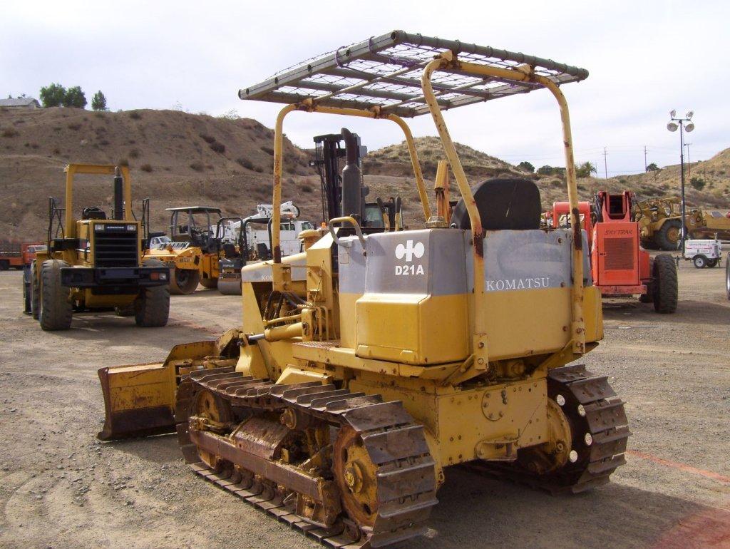 Komatsu D21A-5 Crawler Tractor,