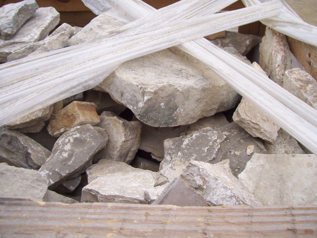 Pallet of Misc Size Stone Facia.