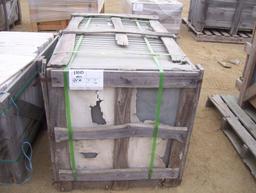 Pallet of 24" x 24" x 1 1/4" Slate Tiles.