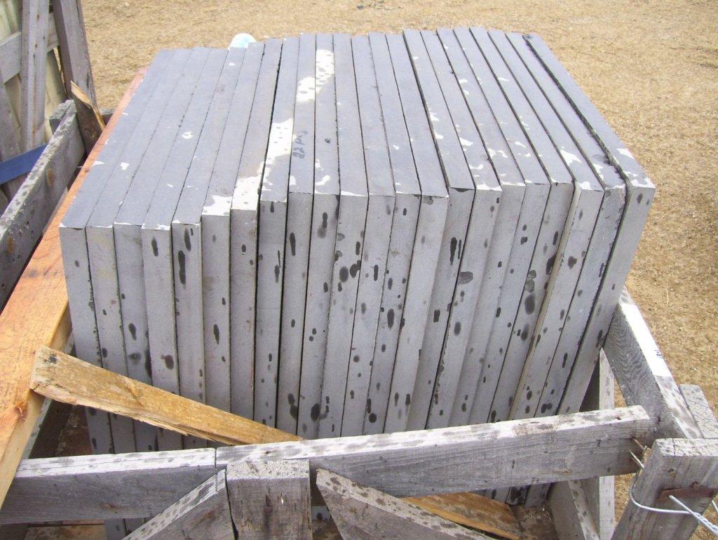 Pallet of 24" x 24" x 1 1/4" Slate Tiles.