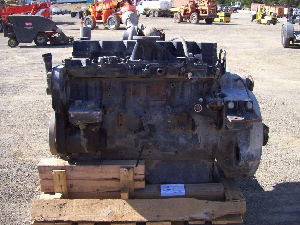 Cummins 6 Cyl Diesel Motor.