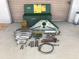 Greenlee 885 Hydraulic Conduit Bender Set.