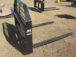 Unused JBX 4000 48" Fork Attachment,