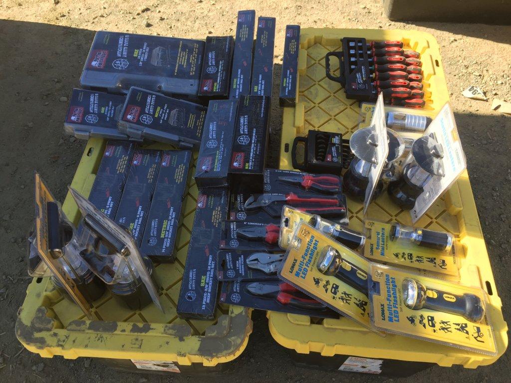 Lot of Unused Misc Metal Mulisha Branded Tools,