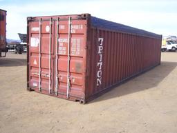 Sicom 8' x 40' x 8'6" Open Top Container,