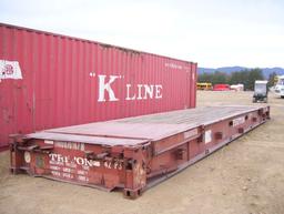 Sicom 1-AA-FRC1X 8' x 40' x 2' Flat Rack,