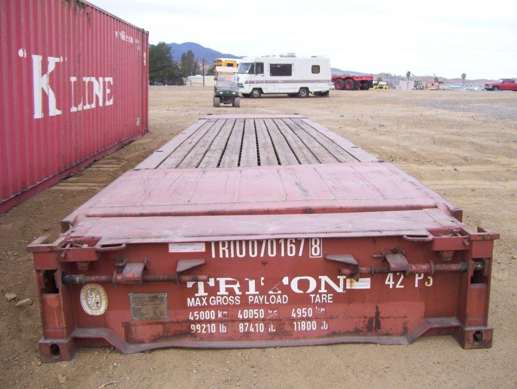 Sicom 1-AA-FRC1X 8' x 40' x 2' Flat Rack,