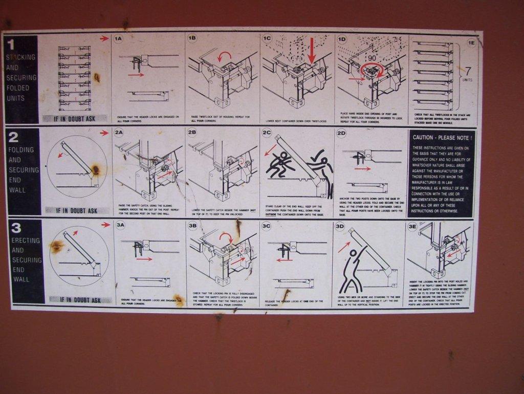 Sicom 1-AA-FRC1X 8' x 40' x 2' Flat Rack,