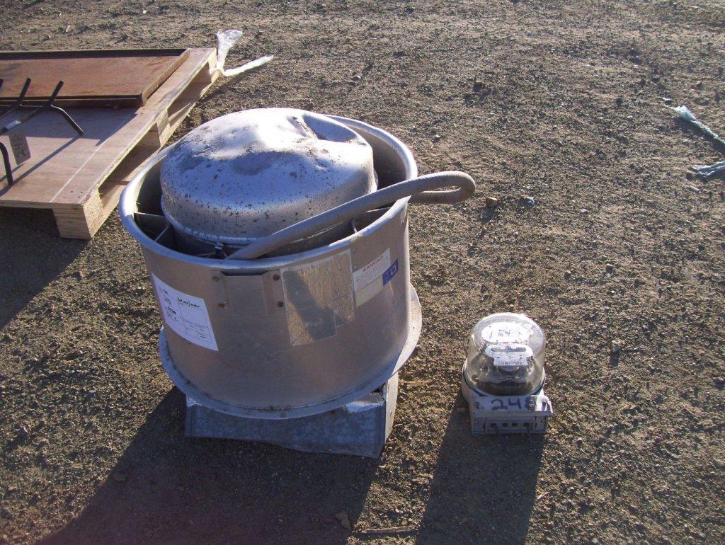 Roof Vent, and Electric Meter.