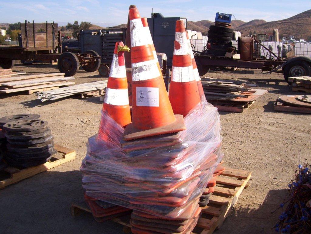 Pallet of Traffic Cones.