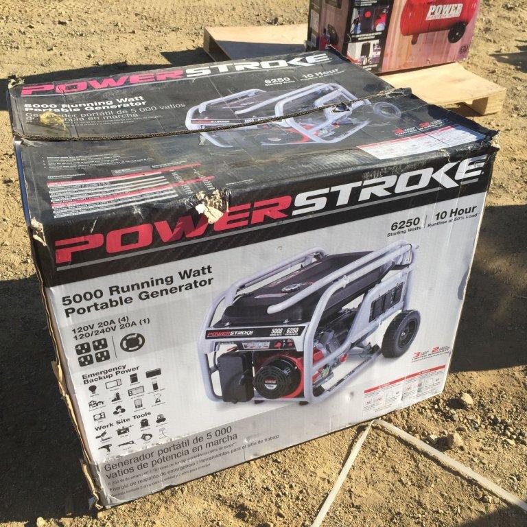 Power Stroke 5000 Watt Generator,