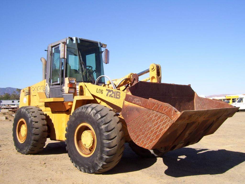 Case 721B Wheel Loader,