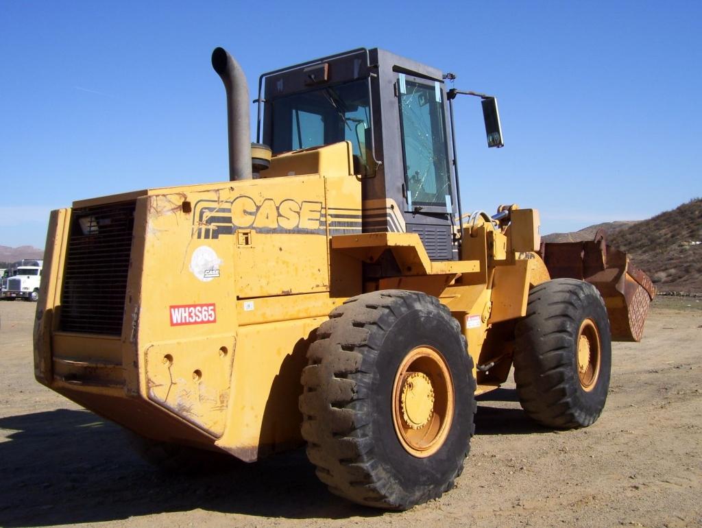 Case 721B Wheel Loader,