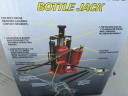 Unused 12-Ton Air/Hydraulic Bottle Jack.