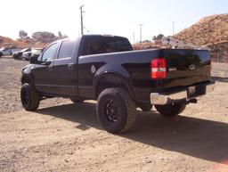 2007 Ford F150 Lariat Crew Cab Pickup,