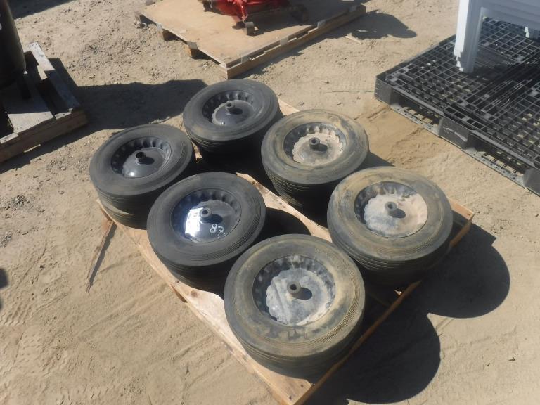 Pallet of 16 x 4.00 Tires & Rims.