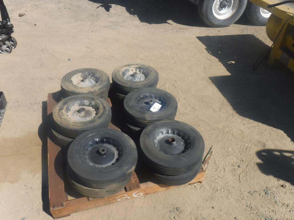 Pallet of 16 x 4.00 Tires & Rims.