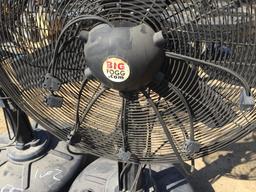 Lot of (2) BIGFOGG AM11MF30-1 Misting Fans,