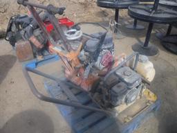 Pallet of Walk Behind Concrete Saws,