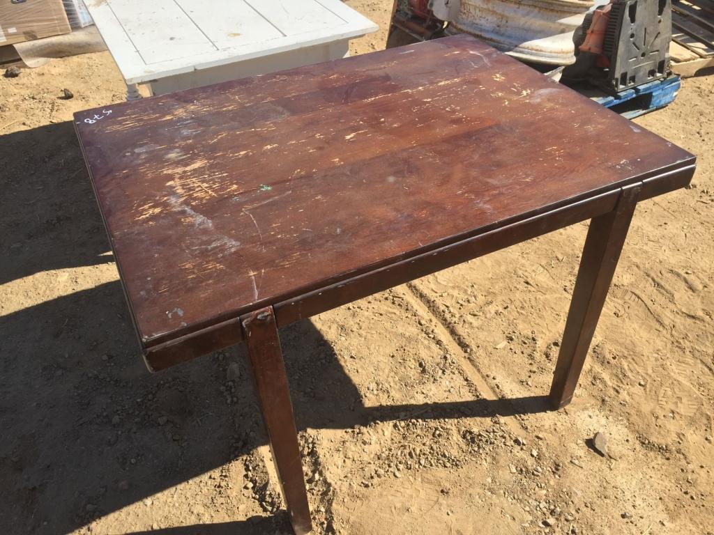 (2) 48" x 33" x 30" Wood Tables.