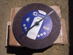 (6) Unused Cutop 14" Abrasive Blades.