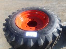 (4) Unused Camso SKS332 12-16.5 Tires and Rims,