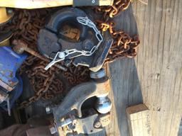 Pallet of Misc Items, Including Winch,