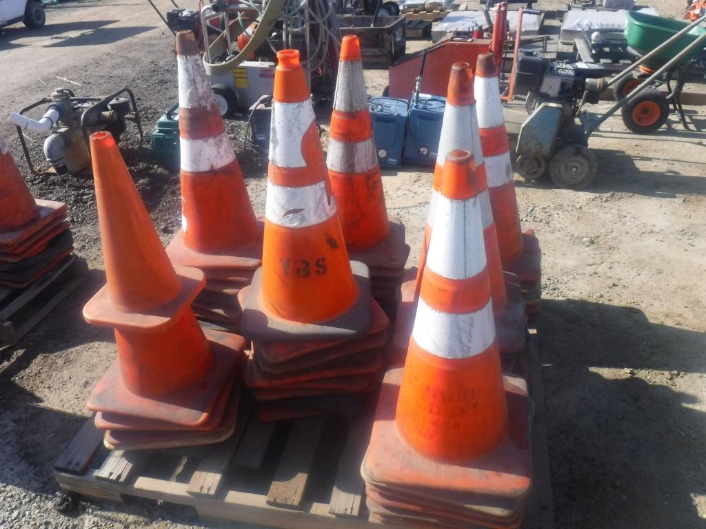 Pallet of Traffic Cones.