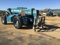 2001 Gradall 534D10-45 Forward Reach Forklift,