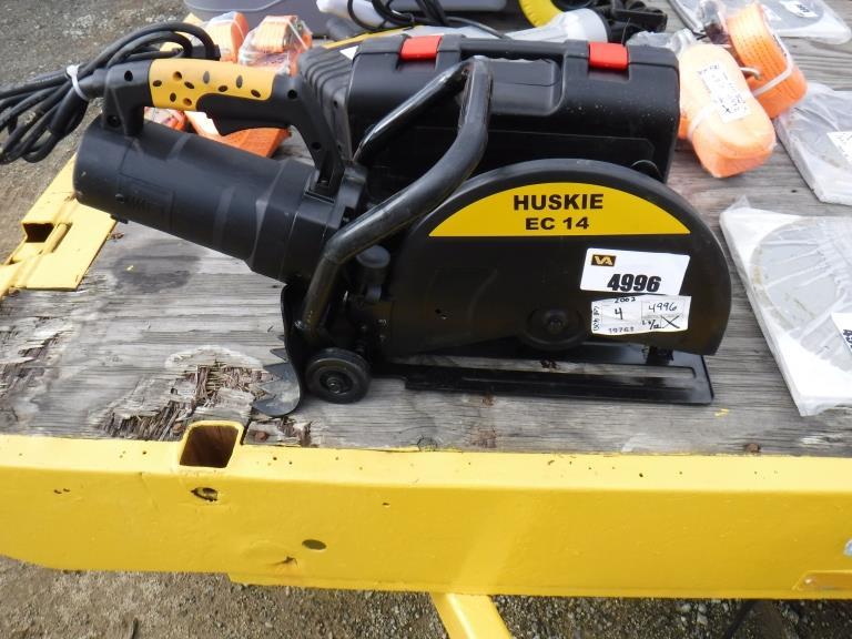 Unused Huskie EC14 14" Cut Off Saw,