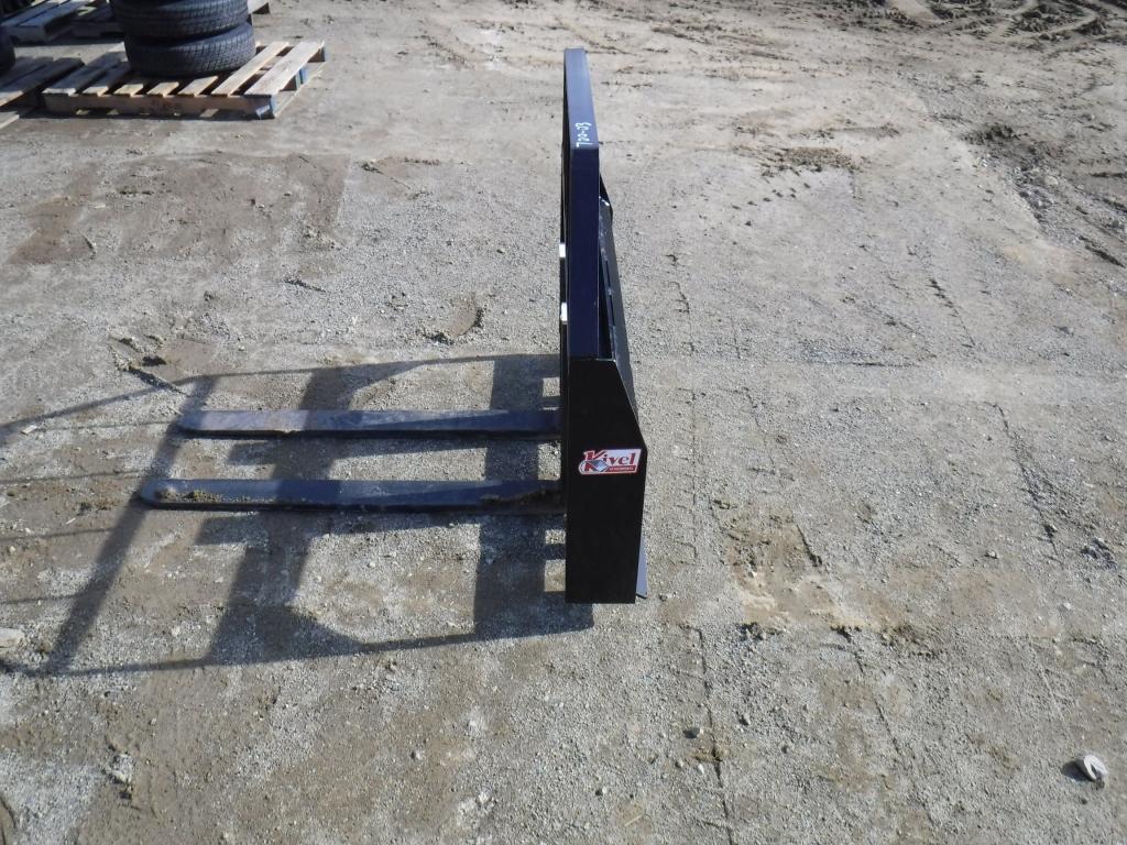 Unused Kivel 42" Pallet Fork Attachment,